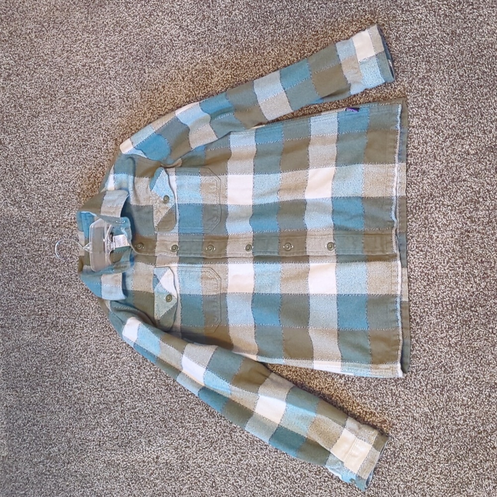Patagonia Fjord Flannel Men's XS Green